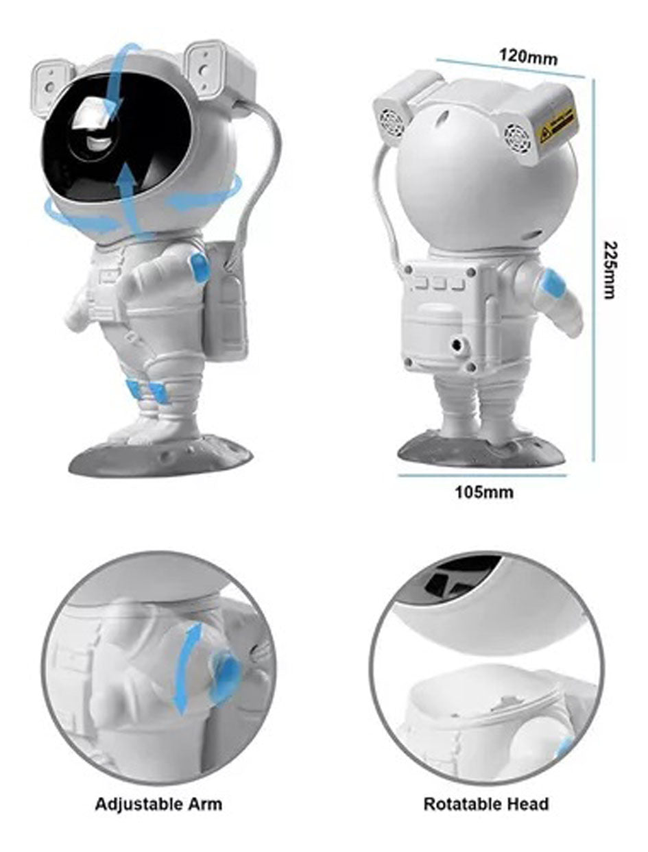 Proyector De Galaxias Astronauta para Niños